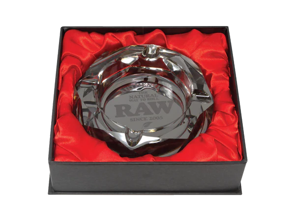 RAW Prism Glass Ashtray - Image 4